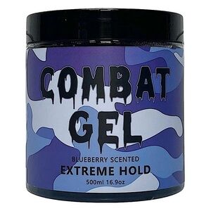Combat Gel Blueberry Scented Extreme Hold Hair Gel 16.9oz